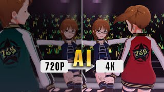 【ミリシタ4K MV / AI Enhanced】👗 フリースタイル・トップアイドル！ (ARMooo)