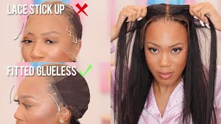 HAIRVIVI *NEW* FITTED GLUELESS WIG! A SNUG & EFFORTLESS INSTALL #shorts