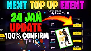 Next Top Up Event In Free Fire 24 January 2025 | upcoming top up event in free fire