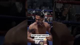 Devin Haney Knocks Out Shakur Stevenson! 💥 #Shorts | Fight Night Champion Simulation