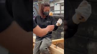 【日本の大工の技】女大工の奇跡 Japanese carpenter skills #shorts