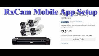 Setting Up Mobile App For The Harbor Freight Cobra Security Cam