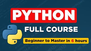 Python Full Course for Beginners | Complete Python Course