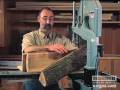 Woodworking Project Tips: Band Saw - Cutting a Log on a Bandsaw