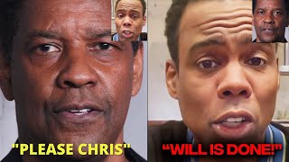 Denzel Washington Begs Chris Rock Not To Sue Will Smith After The Slap