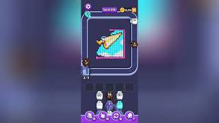 Pixel Flow Level 376 Solution Walkthrough