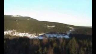 Schnarcherklippen bei Schierke im Harz im Winter