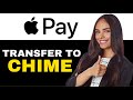 HOW TO CORRECTLY TRANSFER MONEY FROM APPLE PAY TO CHIME 2024! (1 MIN)