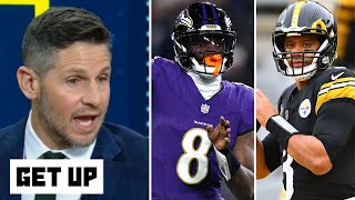 GET UP| Dan Orlovsky predicts Steelers vs Ravens in AFC Wild Card: Russell Wilson will expose Lamar