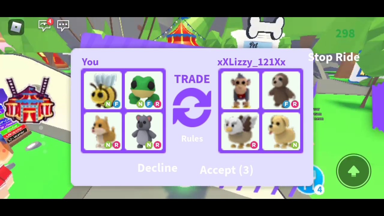 WHAT PEOPLE TRADE ME FOR NEON ULTRA RARE PETS AT ROBLOX ADOPT ME ...