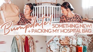 What's in My Hospital Bag for Baby #3 + Exciting Arrivals! + Pregnancy Bumpdate and Recap