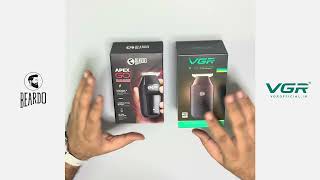 Beardo Apex Go Pocket trimmer VS VGR pocket trimmer | True Review | #review #beardo #trimmer #vgr