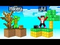 Mikey Poor vs JJ Rich SKYBLOCK Survival Battle in Minecraft (Maizen)