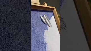 Mixing Sand in Acrylic Paint to create sand like texture #viral #art #trendingshorts #5minutecrafts