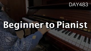 Day 483 : How to Learn Piano + From Beginner to a Pianist