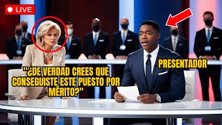 Presentador de TV negro DESTRUYE a Empresaria Rica - su respuesta dejó a todos en SHOCK