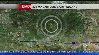 3.4 earthquake hits near Banning