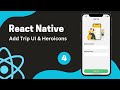 React Native Tutorial #4 - Designing Add Trip & HeroIcons