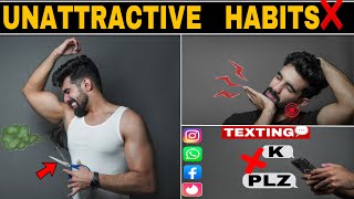 UNATTRACTIVE HABITS ❌ *STOP*| Personal Problems| Looks Bad| Body hair removal| Turn Off| Hindi