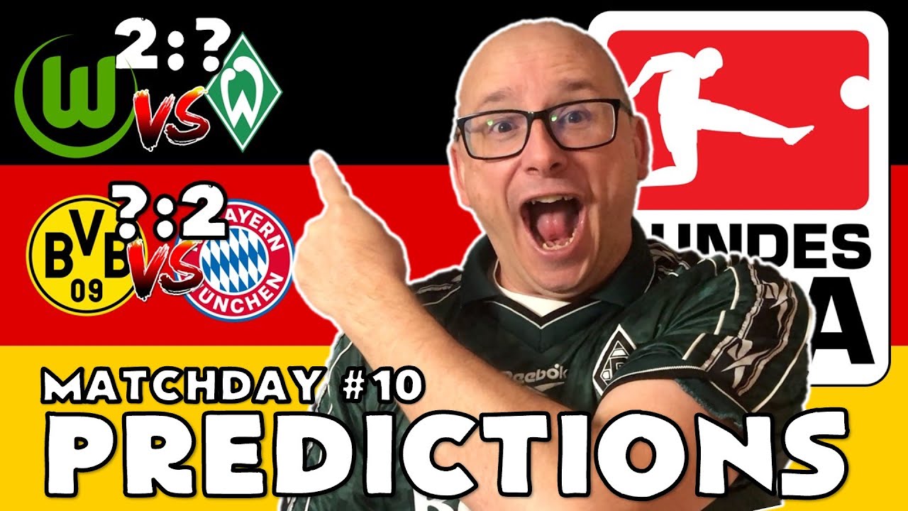 2023/24 - BUNDESLIGA PREDICTIONS - MATCHDAY #10 - YouTube