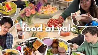 what i eat in a week at yale