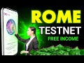 rome testnet | earn money at home