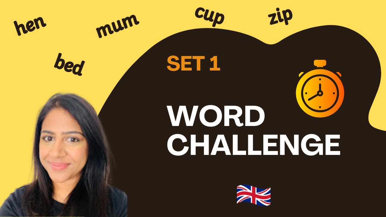 Set 1 Word Challenge Can You Read These Words Youtube