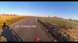 Cold Morning Ride - 1979 Honda XL500S