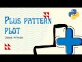 Plus(+)pattern plot using python
