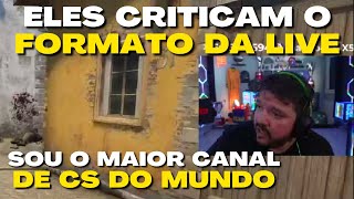 Gaules MANDA A REAL para gringos que CRITICAM A LIVE