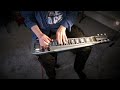 (SpongeBob music) Blue Hawaii  - C6 Hawaiian Style Lap Steel Guitar