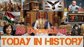 28 December history | Today history | World History | 28 dec Science History