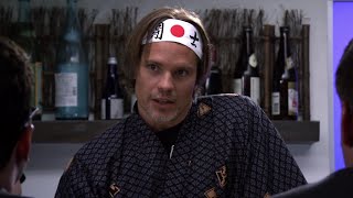 Introducing Wesley-san - Timothy Olyphant's white Sushi Chef - The League (2012) S4E03