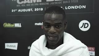 JOSHUA BUATSI REACTS TO HIS 7TH ROUND STOPPAGE OF RYAN FORD EsNews Boxing