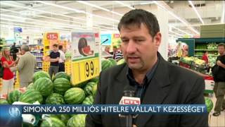 Simonka 250 milliós hitelre vállalt kezességet 16-02-10