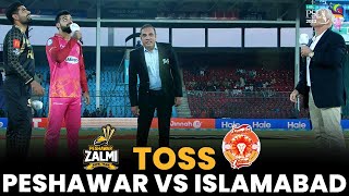 Toss | Peshawar Zalmi vs Islamabad United | Match 12 | HBL PSL 8 | MI2A