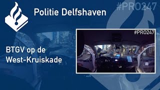 Politie #PRO247 BTGV op de West-Kruiskade