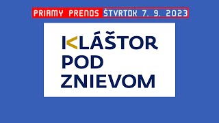 Obecné zastupiteľstvo Kláštor pod Znievom 7.9. 2023 o 19:00 (Naživo)