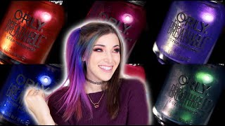 Orly Bejeweled Nail Polish Collection - Breathable Winter 2021 Swatches! || KELLI MARISSA