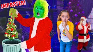 We Caught an Imposter Babysitter (The Grinch)! Fun Squad Secret Mission!