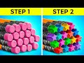 SIMPLE SCHOOL HACKS THAT WILL SAVE YOUR DAY! || Awesome DIYs And Tips For By 123 GO!LIVE