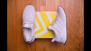 Off White x adidas Ultra Boost 3.0 Triple White CUSTOM