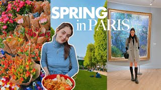 Aesthetic Paris Spring Vlog 🌷 Life in Paris, France