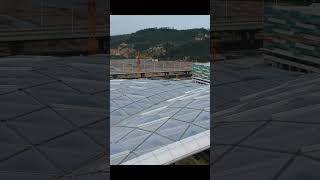 ETFE cushion air pillow roofing project  #architecture  #tensile #roof #building #etfe #cushion