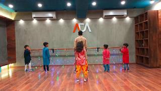 Easy choreography for kids on morni banke