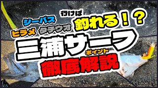 【三浦ヒラメ攻略】釣れないサーフは実は魚の宝庫だった。行けば釣れるサーフを徹底解説してみた。