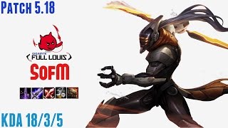 GFL SofM - Master Yi đường giữa vs Zed rank Việt bậc Thách Đấu 1232LP