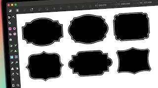 Create Unique Shapes for Logos, Emblems and Labels in Inkscape | Tutorial