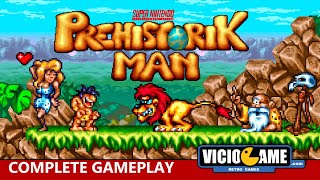 🎮 Prehistorik Man (Super Nintendo) Complete Gameplay