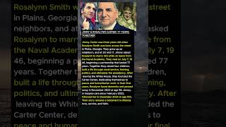 Jimmy & Rosalynn Carter Marriage